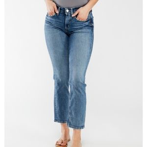 Silver Jeans Suki Straight Crop - Blue Wash, W27